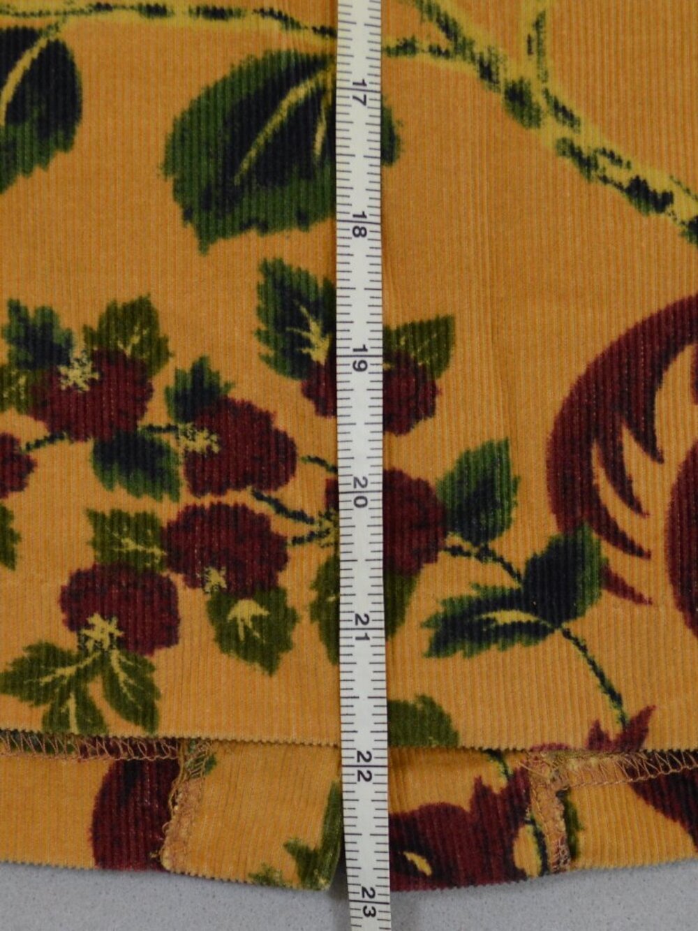 🌼 Bagatelle Floral Pencil Skirt Size 4 Yellow Cottagecore Midi - Picture 5 of 12